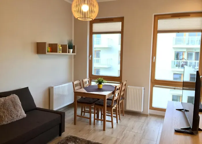 דירה Nadmorski Caffe Latte W Gdansku גדנסק